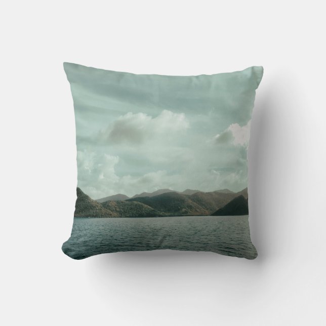 Coussin Belle vie marine (Recto)