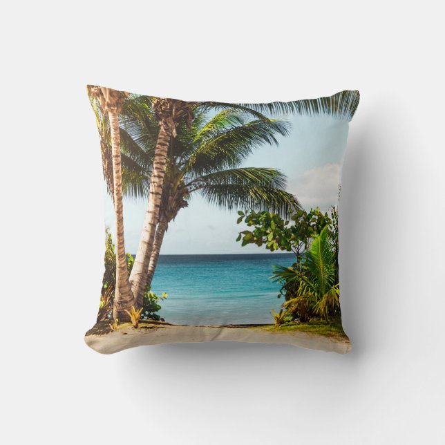 Coussin Belles Créatures Océaniques (Recto)