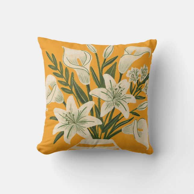 Coussin Belles Fleurs (Recto)