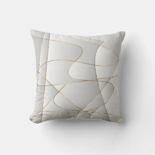 Coussin Belles lignes d'or