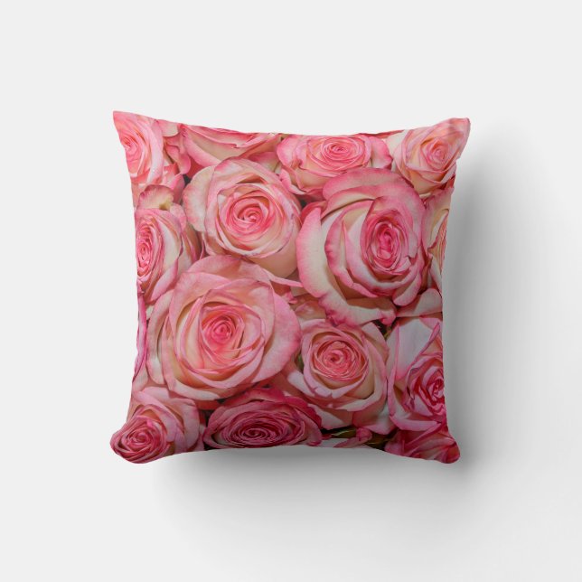 Coussin Belles roses roses roses (Recto)