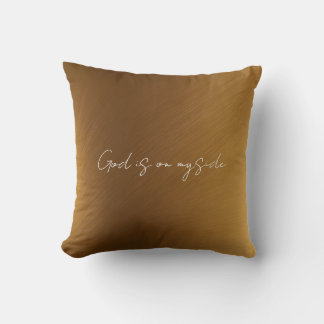 Coussin Bénédiction Inspirationnelle Dorée