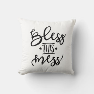 Coussin Bénissez-vous ce mess