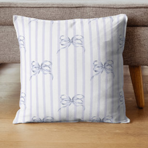 Coussin Berceau à Bascule Garçon Arc Bleu Vintage Baby Sho