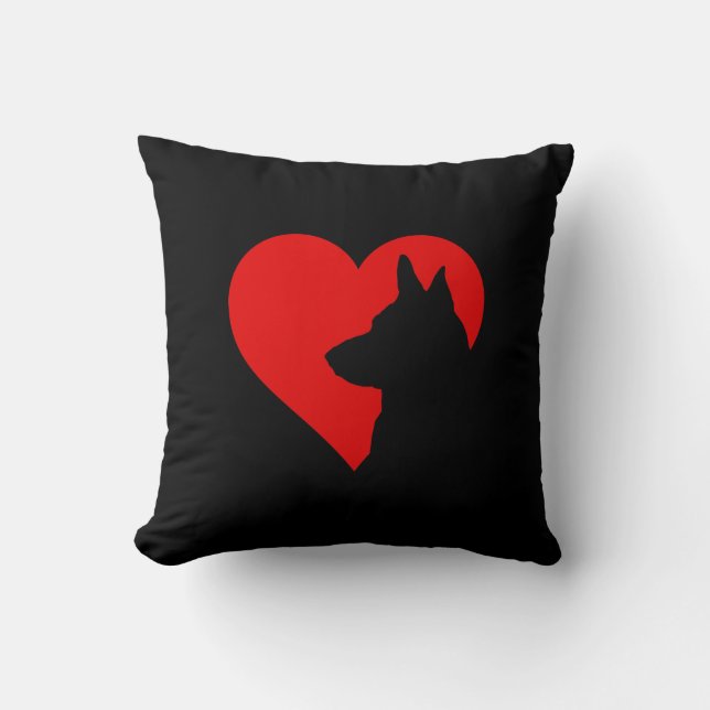 Coussin Berger allemand (Recto)