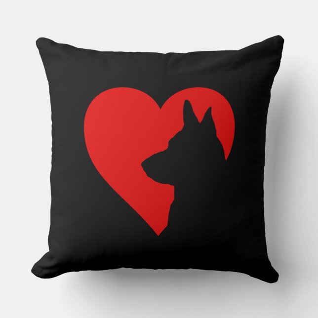 Coussin Berger allemand (Recto)