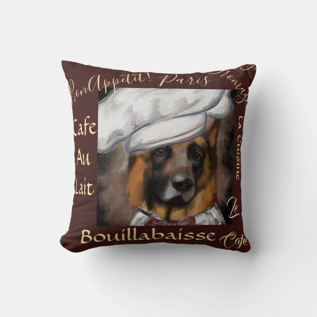 Coussin Berger Allemand  (Recto)