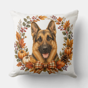 Coussin Berger Allemand Automne