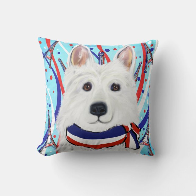 Coussin Berger Blanc Allemand (Recto)