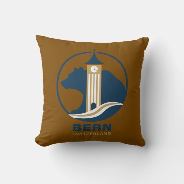 Coussin Berne Suisse Europe (Recto)