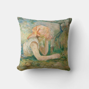 Coussin Berthe Morisot - Bergère couchée