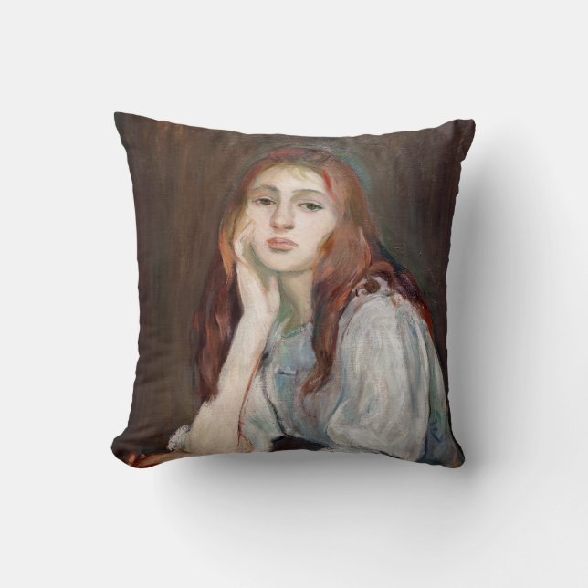 Coussin Berthe Morisot - Julie rêvant (Recto)