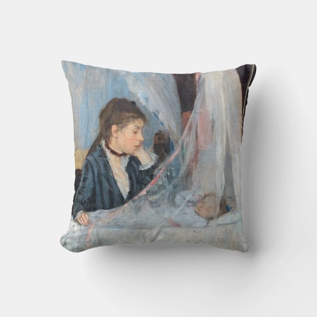 Coussin Berthe Morisot - Le berceau (Recto)