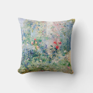 Coussin Berthe Morisot - Le jardin à Bougival