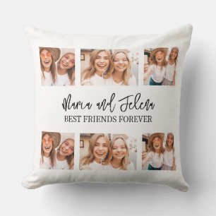 Coussin Best Friends Script Venin For Friends Photo Collag