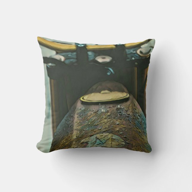 Coussin Best mocycle toxique (Recto)