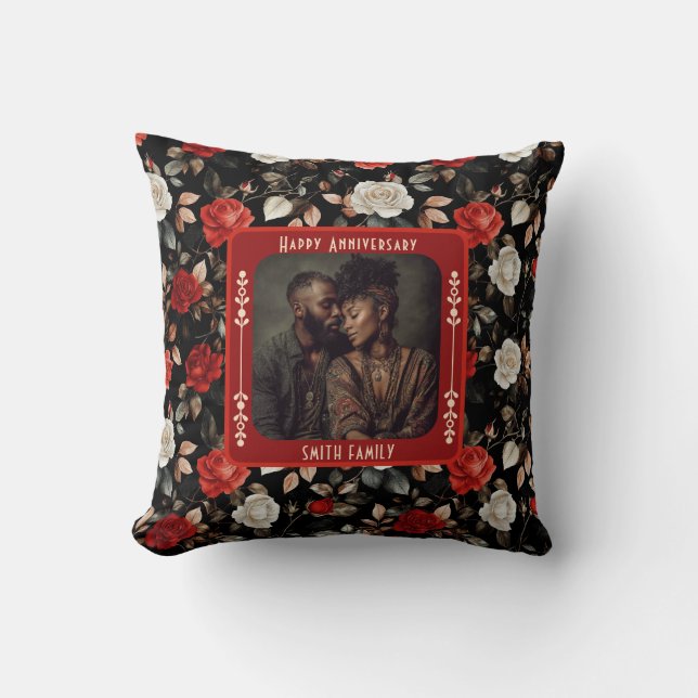 Coussin Best True Love 15Th Anniversary Throw Pillow  (Recto)