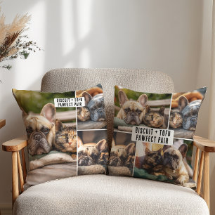 Coussin Besties Animaux de compagnie Ami Chien Chat Maman 