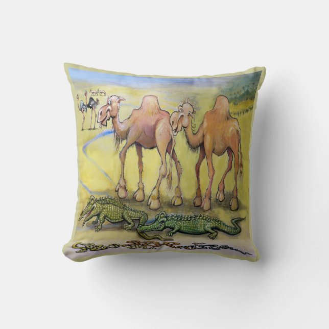 Coussin Bêtes de dessert (Recto)