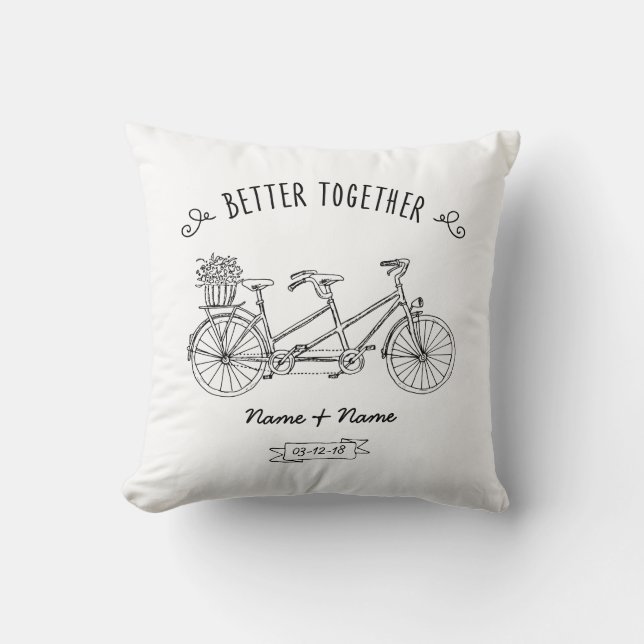 Coussin Better Together Tandem (Recto)