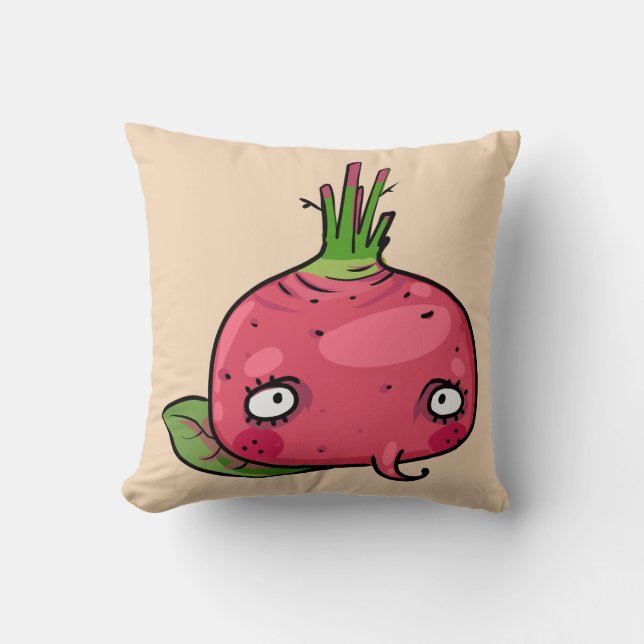 Coussin Betterave (Recto)