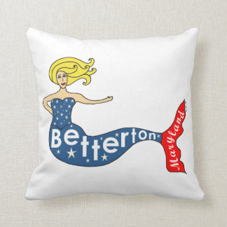 Coussin Betterton, sirène du Maryland