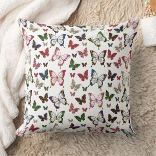 Coussin Beurre de marbre coloré mignon Motif de printemps