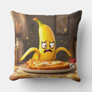 Coussin Beurre mignon Imaginaire Banane Toast