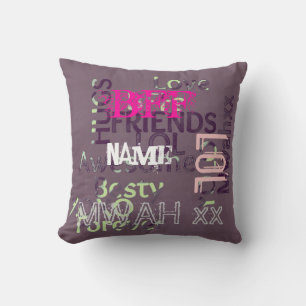 Coussin BFF Cadeaux Best Friends Personnalisé