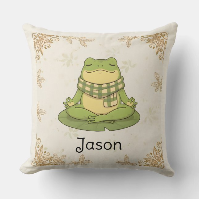 Coussin BG 5 Zochi Personnalisé Médite (Recto)