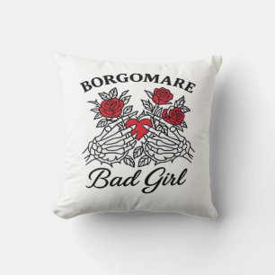 Coussin Bgm Bad Girl II Classic - Squelette Mains de coeur