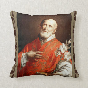 Coussin Bible de lis de St Philip Neri