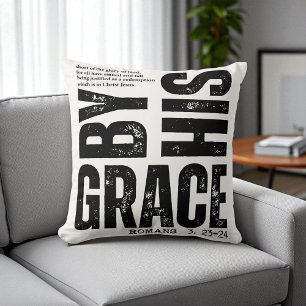 Coussin Bible personnalisée par la grâce chrétienne