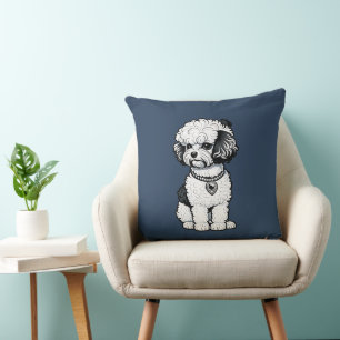 Coussin Bichon Frise