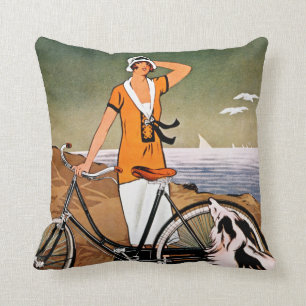 Coussin Bicyclette Ad, 1925