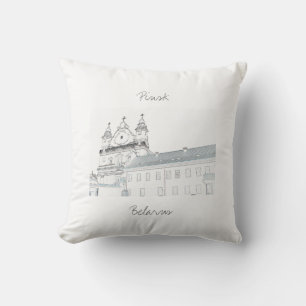 Coussin Biélorussie Б е л а р у с Pinsk Architecture Couss