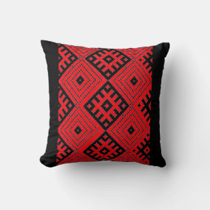 Coussin Biélorussie Б л а р у с Motif folklorique Jeter Co