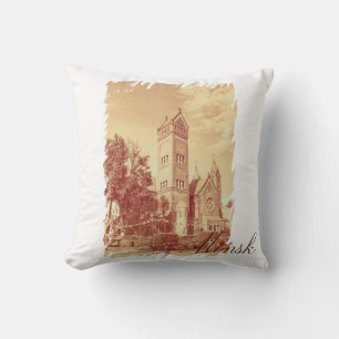 Coussin Biélorussie Minsk City Architecture Jeu d'oreiller