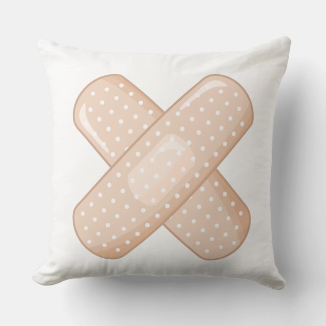 Coussin Bien Se Bien Bientôt Bandaid (Pâte Croisée De Soin (Recto)