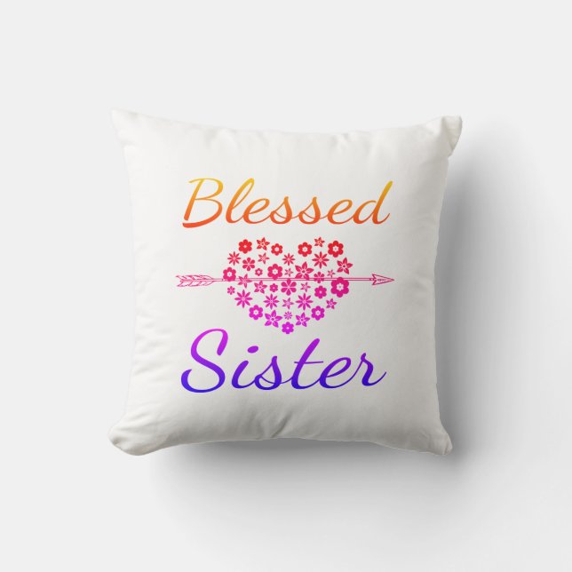 Coussin Bienheureuse Soeur (Recto)
