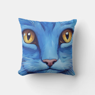 Coussin Big Blue Cat