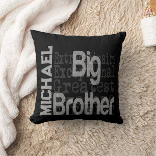 Coussin Big Brother Extraordinaire CUSTOM