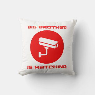 Coussin Big Brother regarde  1984 ingsoc