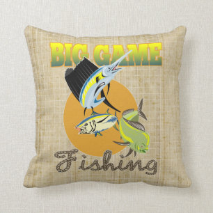 Coussin Big Game Fish