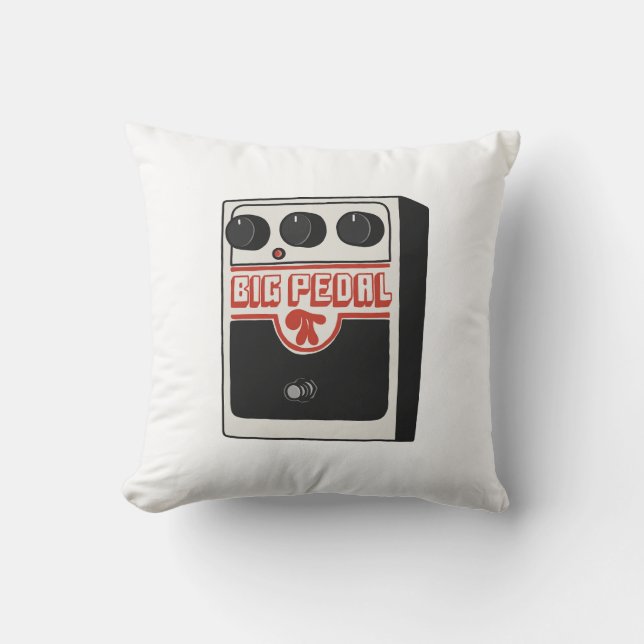 Coussin Big Pedal (Recto)