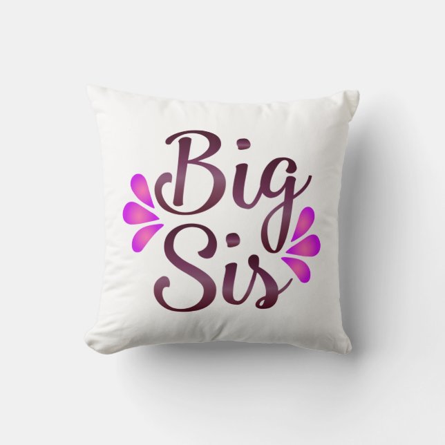 Coussin Big Sis (Recto)
