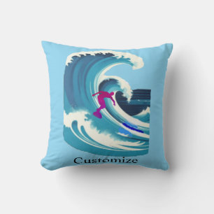 Coussin Big Wave Surfer Thunder_Cove