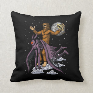 Coussin Bigfoot équitation Mothman