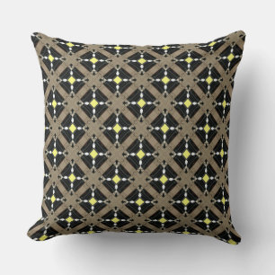 Coussin Bijoux à chaîne en cristal et blanc