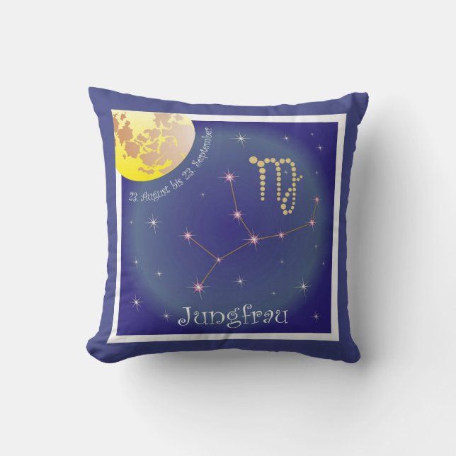 Coussin Bijoux du 23 août au 23 septembre (Recto)